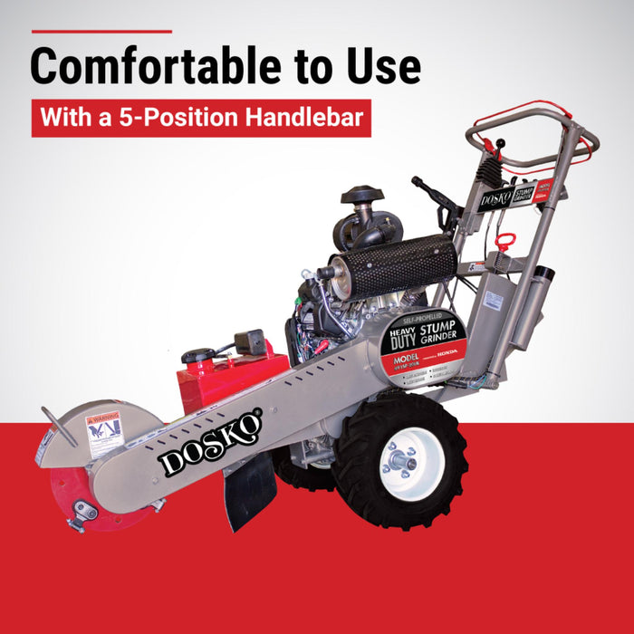 Dosko Stump Grinder - Honda GX630 20 HP Self-Propelled