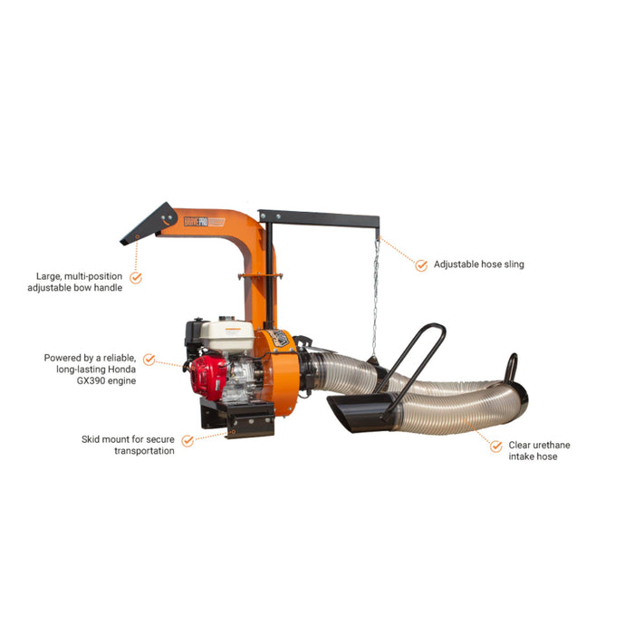 Brave 3,500 CFM Debris Truck Loader with Honda GX390