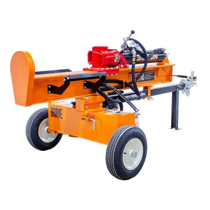 Brave 30-Ton Log Splitter with Honda GX200