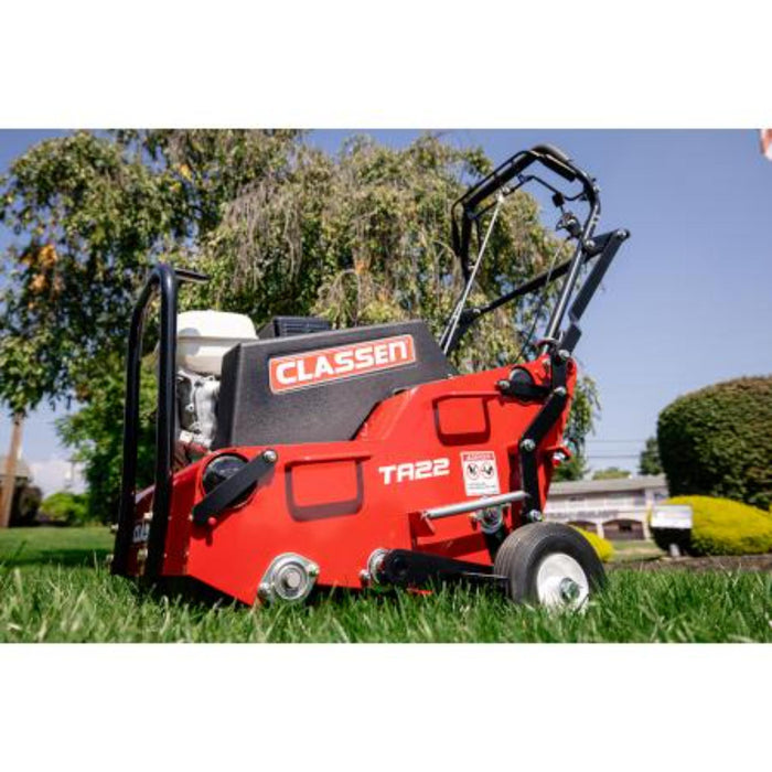 Classen PRO 21" Steerable Aerator Honda GX120 Engine