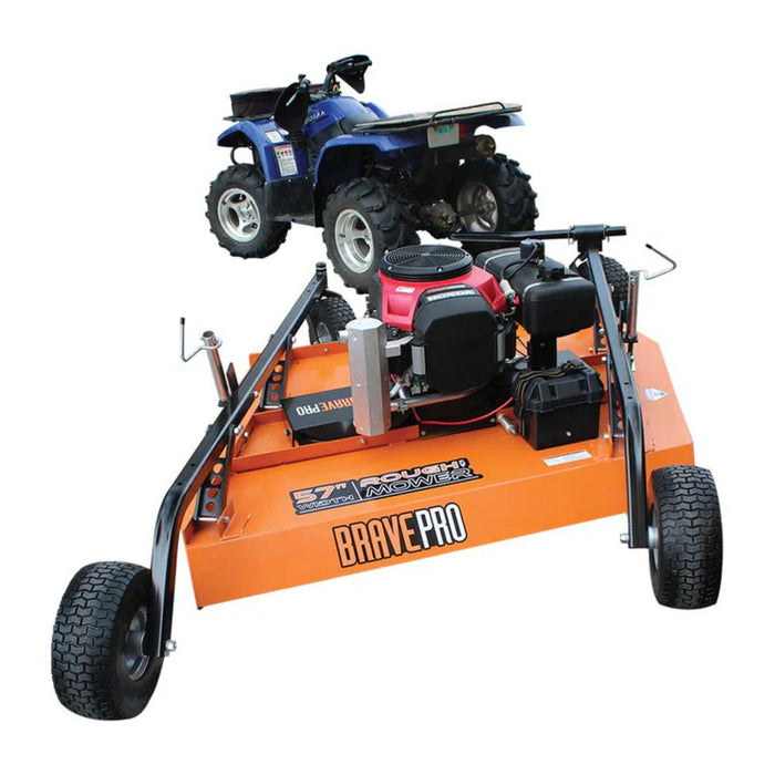 BravePro Rough Cut 57" Towable Mower with Honda GXV630