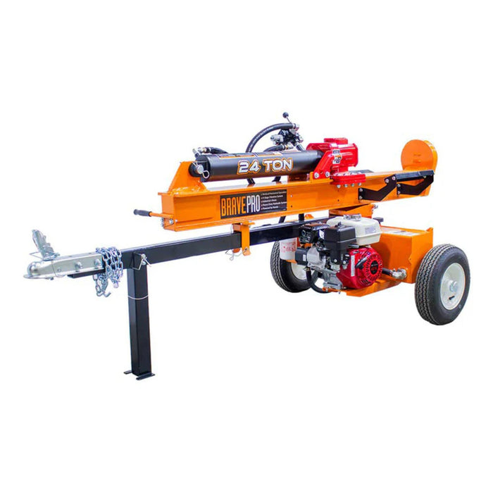 Brave 24-Ton Log Splitter with Honda GX160 Engine