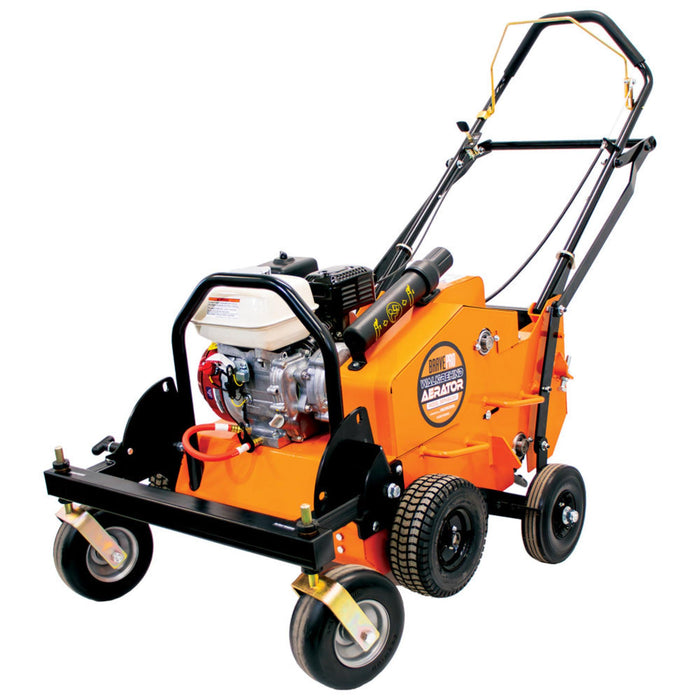 Brave U-Turn 16" Lawn Aerator Walk-Behind with Honda GX120 5.5HP