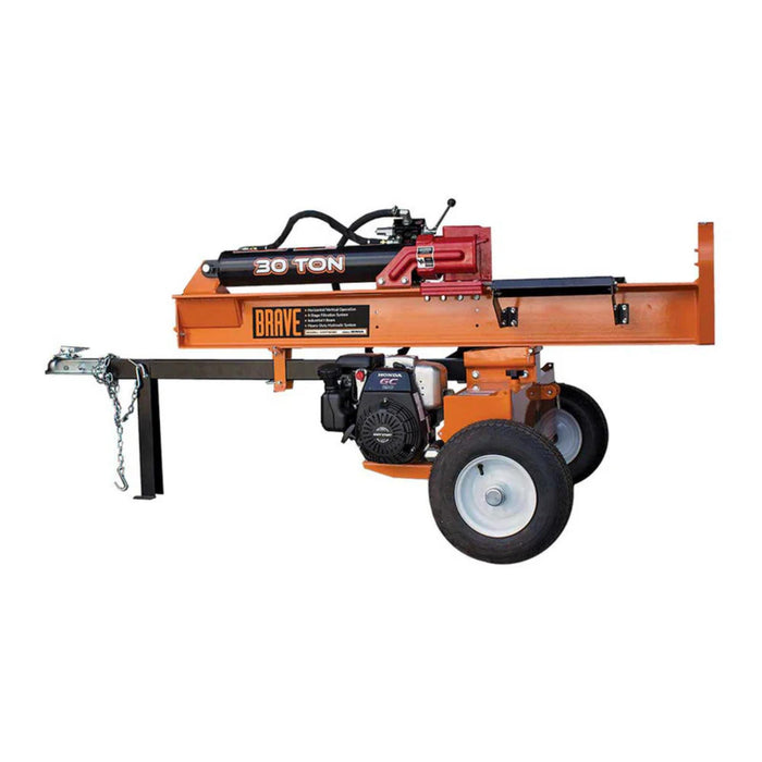 Brave 30-Ton  Log Splitter with Honda GC190