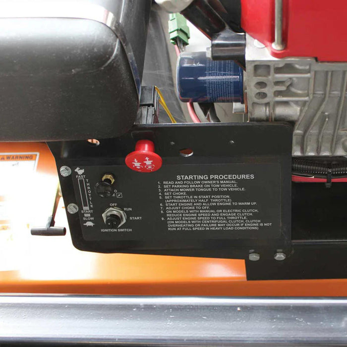 BravePro 60" Pull-Behind Finish Cut Mower with Honda GXV630