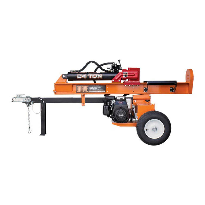 Brave 24-Ton Log Splitter with Honda GC160 Engine