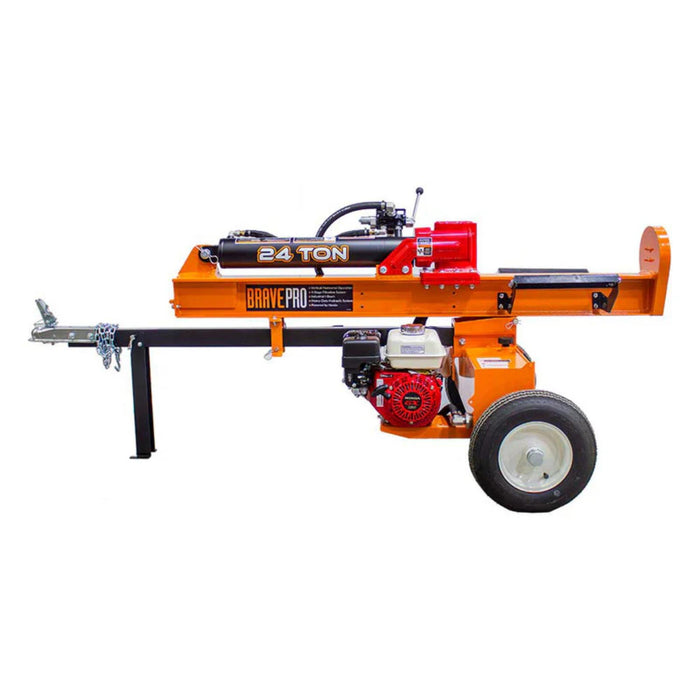 Brave 24-Ton Log Splitter with Honda GX160 Engine