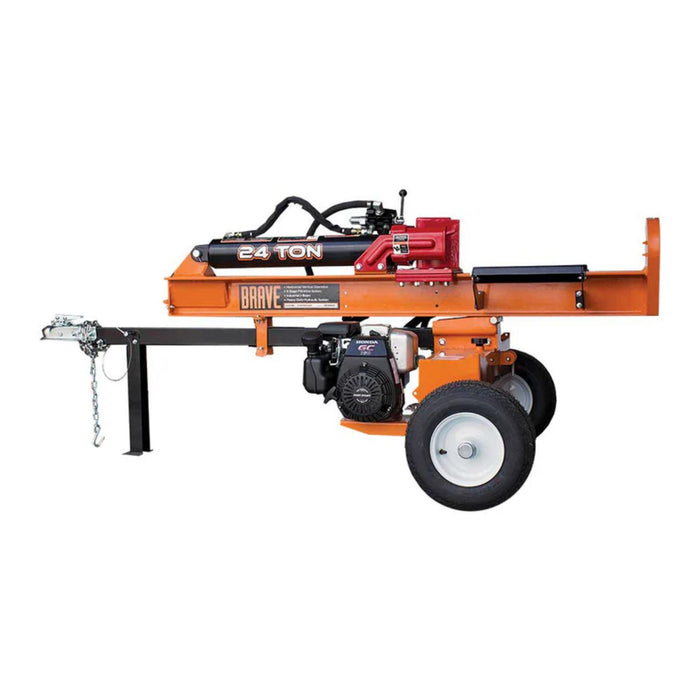 Brave 24-Ton Log Splitter with Honda GC160 Engine