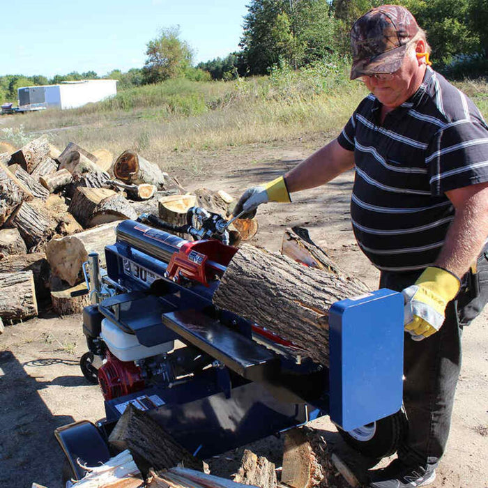 Iron & Oak 30-Ton Log Splitter with Torsion Axle and Honda GX270