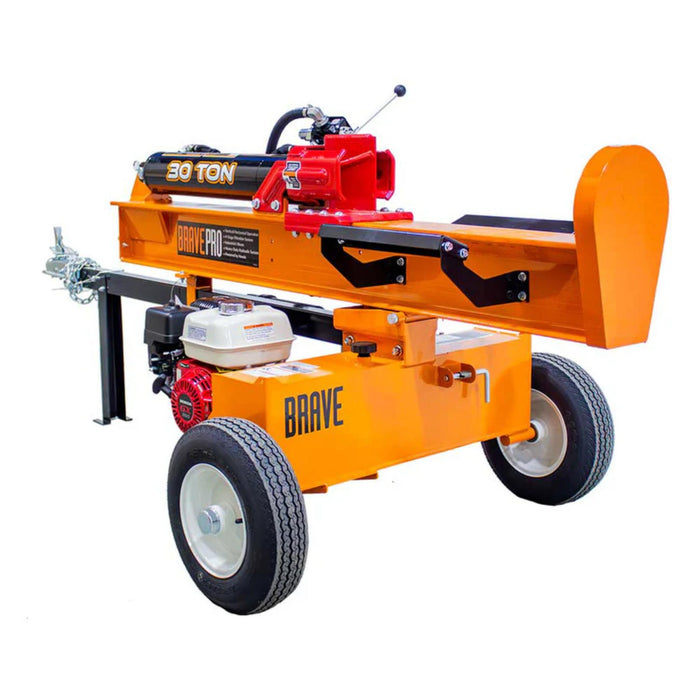 Brave 30-Ton Log Splitter with Honda GX200