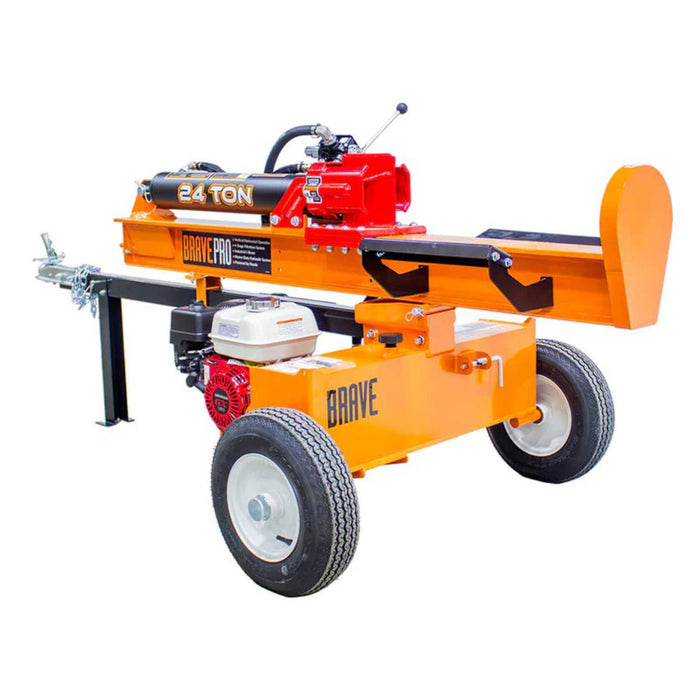 Brave 24-Ton Log Splitter with Honda GX160 Engine