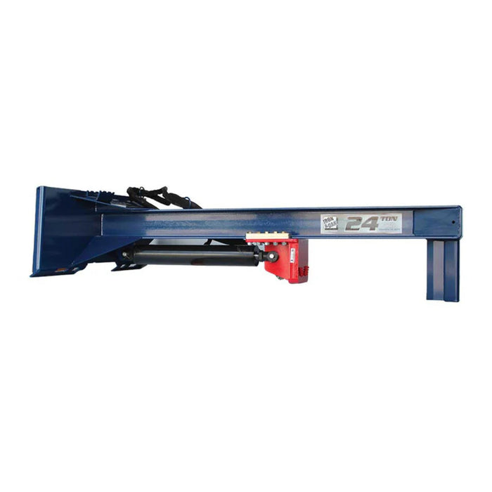 Iron & Oak Log Splitter 24-Ton Skid Steer Mount