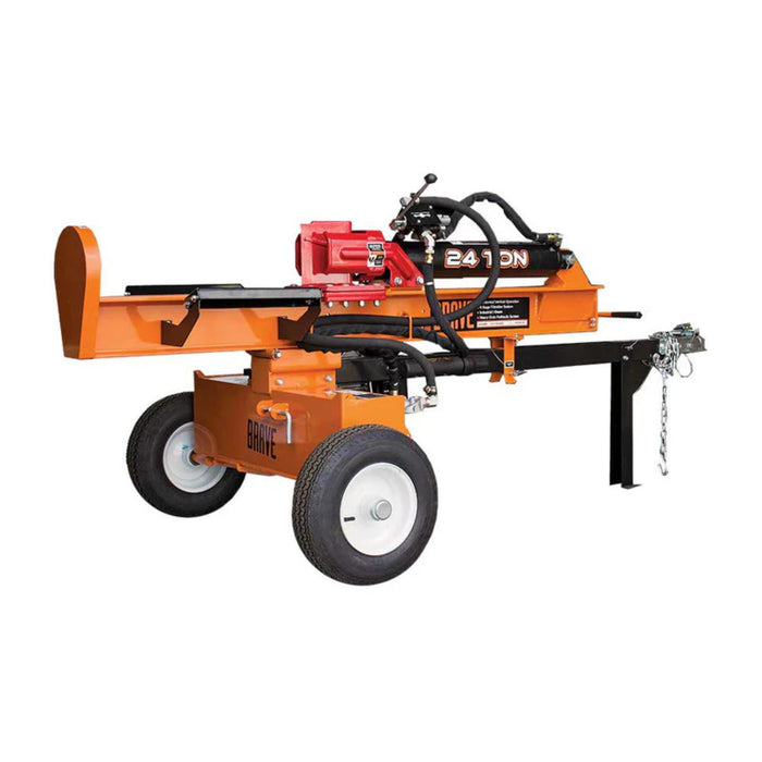 Brave 24-Ton Log Splitter with Honda GC160 Engine